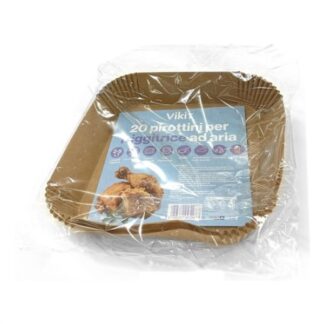 Set stampi carta forno Set stampi Virinnova 2322216 VIKIT per friggitrici aria Marrone (ord.min.1.00 unità)