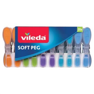 Mollette Mollette Vileda 4023103206960 Soft Peg Colori assortiti (ord.min.1.00 unità)