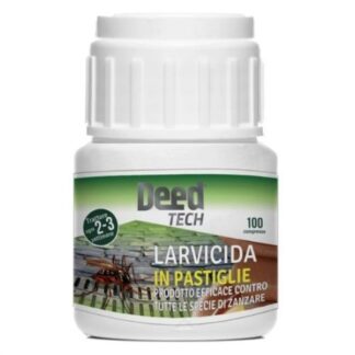 Antilarve zanzare Antilarve zanzare Fito Deed Tech X635100 in compresse (100 cp) (ord.min.1.00 unità)