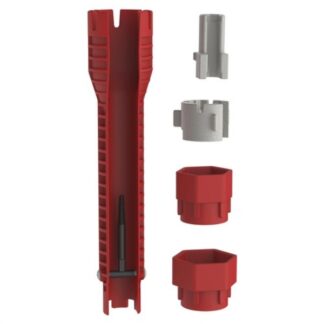 Chiave rubinetti Chiave rubinetti Idro Bric BLIACC0159CH multiuso Rosso (ord.min.1.00 unità)
