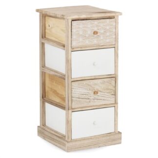 Cassettiera Cassettiera Yes Everyday 0210678 FINNLEY Legno e Bianco (ord.min.1.00 unità)