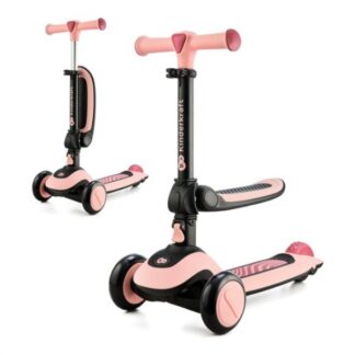 Monopattino Monopattino bimbi Kinderkraft KRHALL00PNK0000 HALLEY Cavalcabile 2 in (ord.min.1.00 unità)