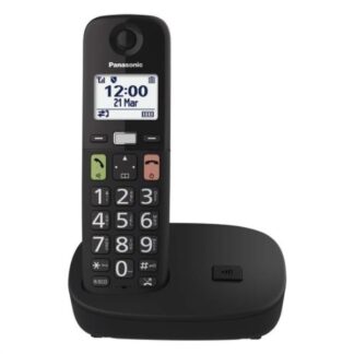 Cordless Cordless Panasonic KX TGU110EXB Black (ord.min.1.00 unità)