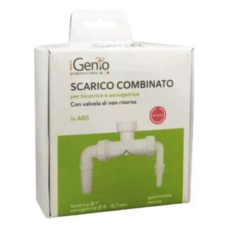 Raccordo idraulico Raccordo idraulico Igenio 933 valvole anti ritorno Bianco (ord.min.1.00 unità)