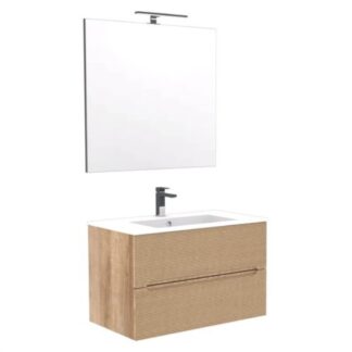 Composizione bagno Bagno Legnox 5RIGK00 056 LINE 80 Rovere farnia (ord.min.1.00 unità)