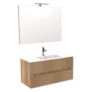 Composizione bagno Bagno Legnox 5RIGK01 056 LINE 100 Rovere farnia (ord.min.1.00 unità)