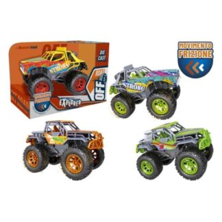 Mezzo stradale Modellino automezzo Globo 42532 BIG ROAD Monster Truck Off Road con fr (ord.min.1.00 unità)