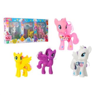 Playset bambola Playset bambola Globo 42398 W’TOY Playset 4 Pony Amici Magici con spaz (ord.min.1.00 unità)