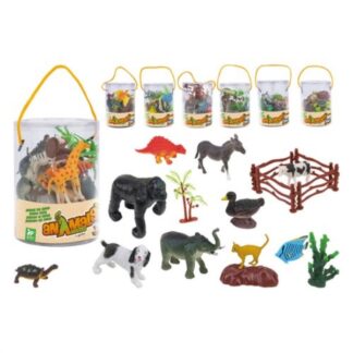 Set animali giocattolo Animali giocattolo Globo 41325 ANIMALS MATES Set animali con accessori (ord.min.1.00 unità)