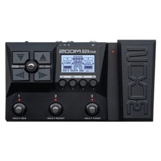 Multieffetto chitarra Multieffetto chitarra Zoom G2x Four Black (ord.min.1.00 unità)