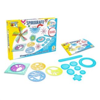 Creativo Spirografo e Stencil Teorema 67387 PLASTIART (ord.min.1.00 unità)