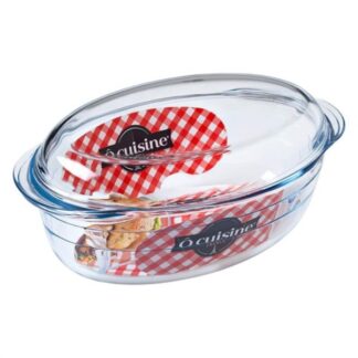 Pirofila Pirofila O Cuisine 459AC00 1743 ovale con coperchio 1 lt Trasparente (ord.min.1.00 unità)