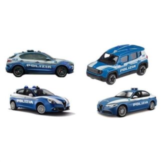 Auto modello Automodello Bburago 18 01322 POLIZIA Assortito (ord.min.1.00 unità)