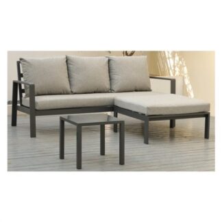 Set da esterno Amicasa BHR 10010 3 KORA Grigio Set da esterno (ord.min.1.00unità)