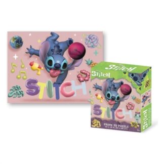 Puzzle Puzzle Grandi Giochi PU402000 PRIME 3D Disney Stitch (ord.min.1.00 unità)