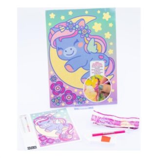 Set mosaico gioco Set mosaico Nice 90031 DIAMANTINY Quadro 3D Unicorn Assortito (ord.min.1.00 unità)