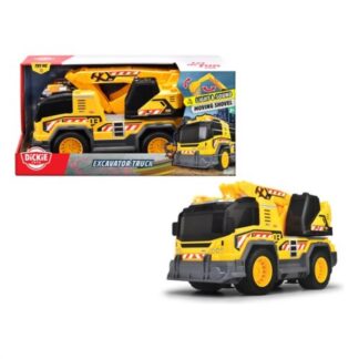 Mezzo cantiere Simba 203306026 DICKIE Escavatore luci e suoni Mezzo cantiere (ord.min.1.00unità)