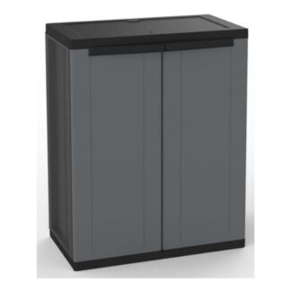 Armadio plastica Armadio plastica Terry 1003198 J BASE 68 Grigio sky e Nero (ord.min.1.00 unità)