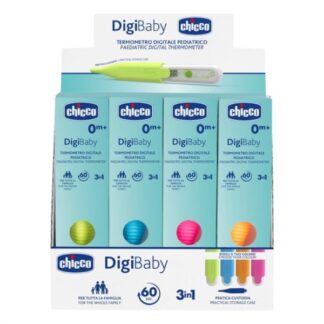 Termometro corporeo Termometro corporeo Chicco 11836 DIGIBABY Pediatrico Assortito (ord.min.1.00 unità)