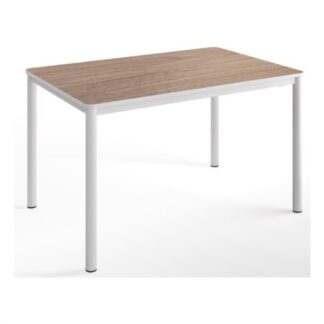 Tavolo Tavolo Linea 88 52LUX130 0606MGMG LUX Bianco opaco e Noce stelvio (ord.min.1.00 unità)