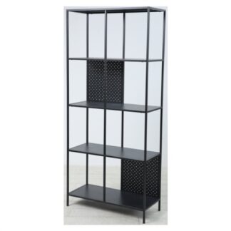 Scaffale arredo Scaffale arredo Amicasa BATAM Nero (ord.min.1.00 unità)