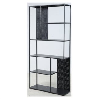 Scaffale arredo Scaffale arredo Amicasa KUNDUR Nero (ord.min.1.00 unità)