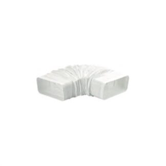 Tubo cappa Tubo cappa Airforce AFTUBFGE piatto flessibile Bianco (ord.min.1.00 unità)