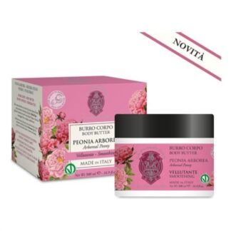 Peonia Arborea Burro Corpo 500 ml La Florentina Idratanti corpo (ord.min.1.00unità)
