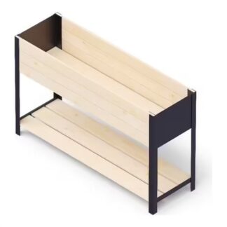 Fioriera Fioriera Kronus 0529 UPYARD Modern Box High Natural e Nero (ord.min.1.00 unità)