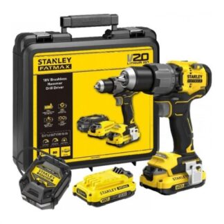 Trapano percussione Stanley SFMCD726D2K FATMAX Brushless Trapano percussione batteria (ord.min.1.00unità)