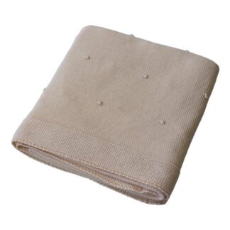 Coperta carrozzina Coperta carrozzina Italbaby 020 2200 07 MORBIDO POIS maglia Tortora (ord.min.1.00 unità)