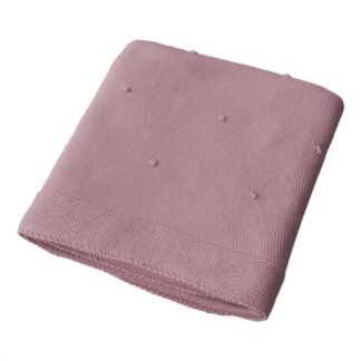 Coperta carrozzina Italbaby 020 2200 01 MORBIDO POIS maglia Rosa Coperta carrozzina (ord.min.1.00unità)