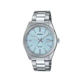 Orologio Casio MTP 1302PE 2AVEF STANDARD Silver e Blue Orologio polso (ord.min.1.00unità)
