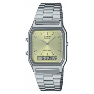 Orologio Casio AQ 230A 9AMQYES VINTAGE Silver e Yellow Orologio polso (ord.min.1.00unità)