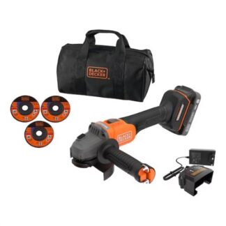 Smerigliatrice angolare batteria Smerigliatrice angol. Black & Decker BCG6L8D1S POWERCONNECT Brushless (ord.min.1.00 unità)