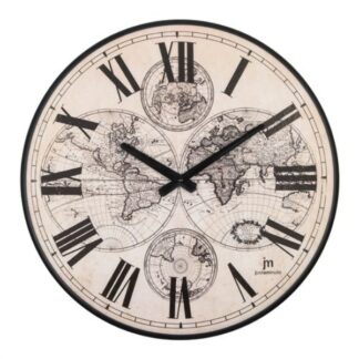 Orologio da parete Orologio da parete Lowell 21561 JUSTAMINUTE Emisferic Roman Nero (ord.min.1.00 unità)