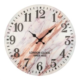 Orologio da parete Orologio da parete Lowell 21554 JUSTAMINUTE Marmo London Multicolor (ord.min.1.00 unità)