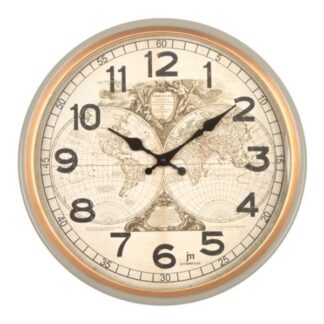 Orologio da parete Orologio da parete Lowell 21559 JUSTAMINUTE Mappamondo Beige (ord.min.1.00 unità)