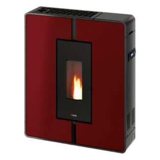 Stufa pellet Stufa pellet Cadel 7020170 TILE PLUS 10 Rosso (ord.min.1.00 unità)