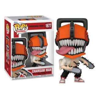 Personaggio collezione Funko 80324 POP ANIMATION Chainsaw Man with Cha Personaggio collezione (ord.min.1.00unità)
