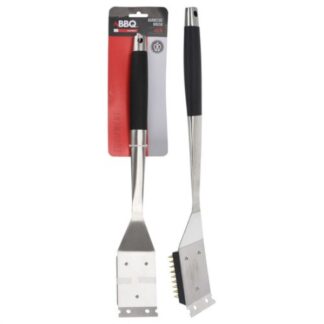 Spazzola barbecue Spazzola barbecue Bbq C04000140 per griglie Inox e Nero (ord.min.1.00 unità)