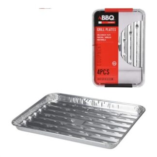 Vassoio grill Vassoio grill Bbq DV5300230 per barbecue Silver (ord.min.1.00 unità)
