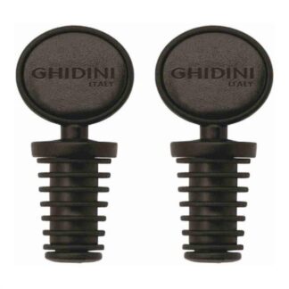 Set tappi bottiglia Set tappi bottiglia Ghidini Cipriano 16006X SOMMELIER Nero (ord.min.1.00 unità)