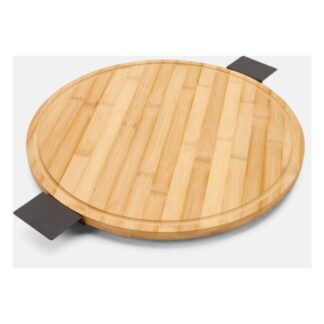 Vassoio a servire Vassoio Koopman 170490990 EXCELLENT HOUSEWARE base girevole Naturale (ord.min.1.00 unità)
