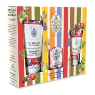 Set regalo La Florentina La florentina melograno & uva rossa Idee regalo prodotti da bagno (ord.min.1.00unità)