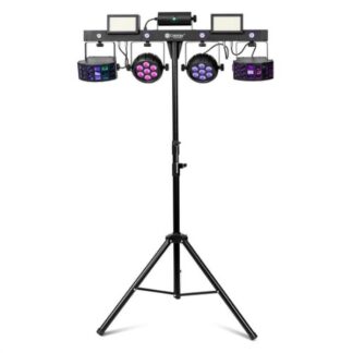 Proiettore disc jockey Colorkey CKU 3100 PARTYBAR Pro 1000 Black Proiettore disc jockey (ord.min.1.00unità)
