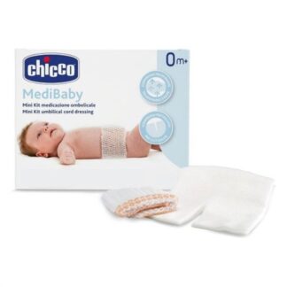Kit medicazione ombelicale Chicco 00010177000200 MEDIBABY Kit medicazione (ord.min.1.00unità)