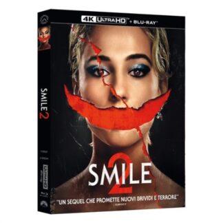 Film Blu Ray 4K Smile 2 (Steelbook) (4K Ultra Hd+Blu-Ray) - Parker Finn 115 (ord.min.1.00 unità)