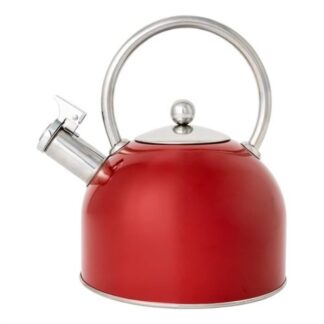 Bollitore Bollitore Bialetti NGD24010 DECO GLAMOUR con fischietto Rosso (ord.min.1.00 unità)