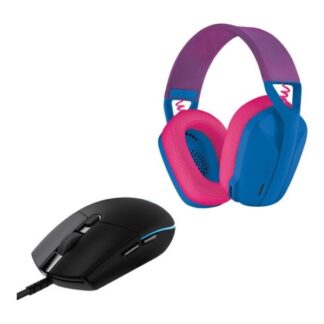 Cuffie gaming Cuffie gaming Logitech 991 000528 G SERIES Bundle G435 Lightspeed + Mo (ord.min.1.00 unità)